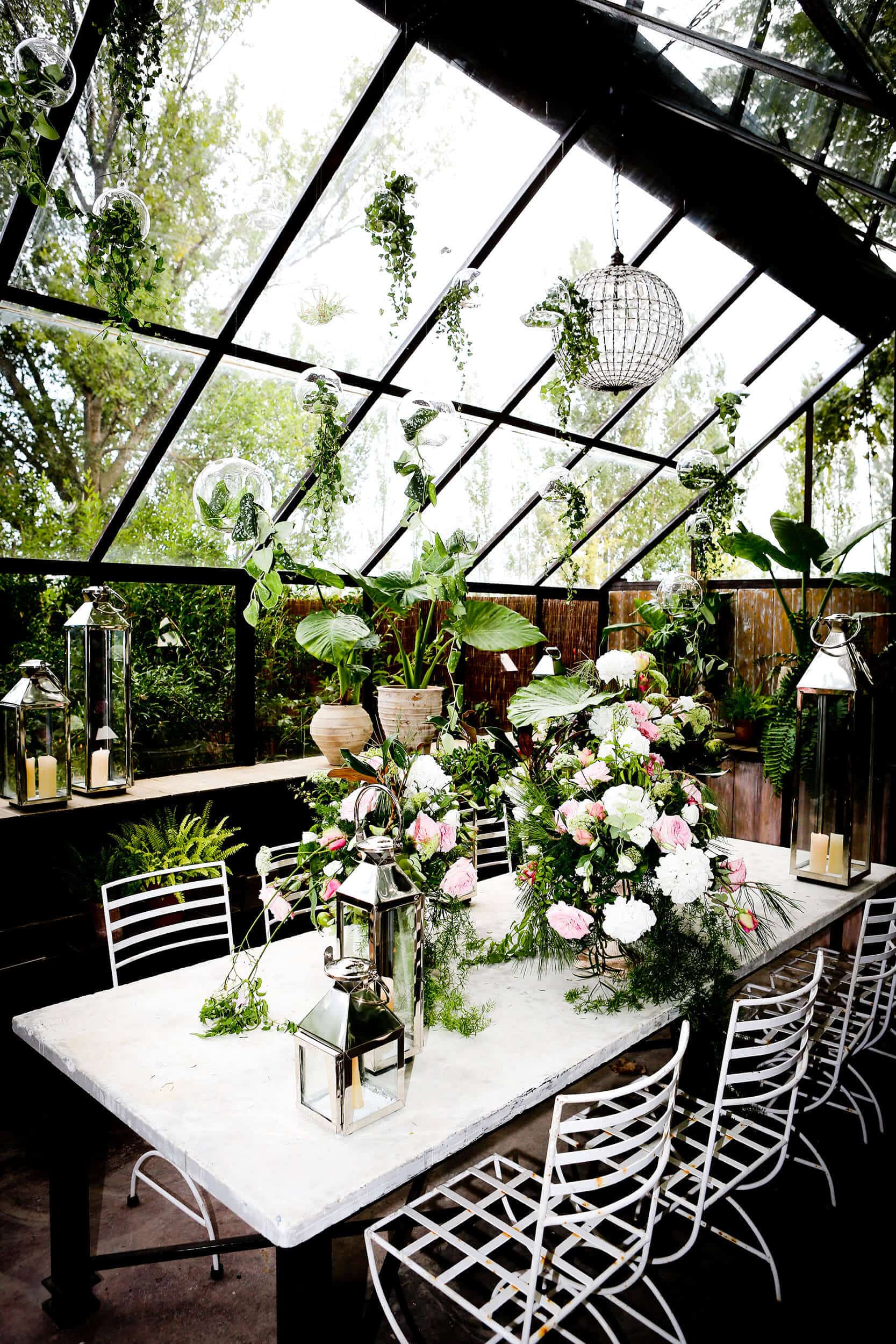decoration greenhouse weddings castle cortal great