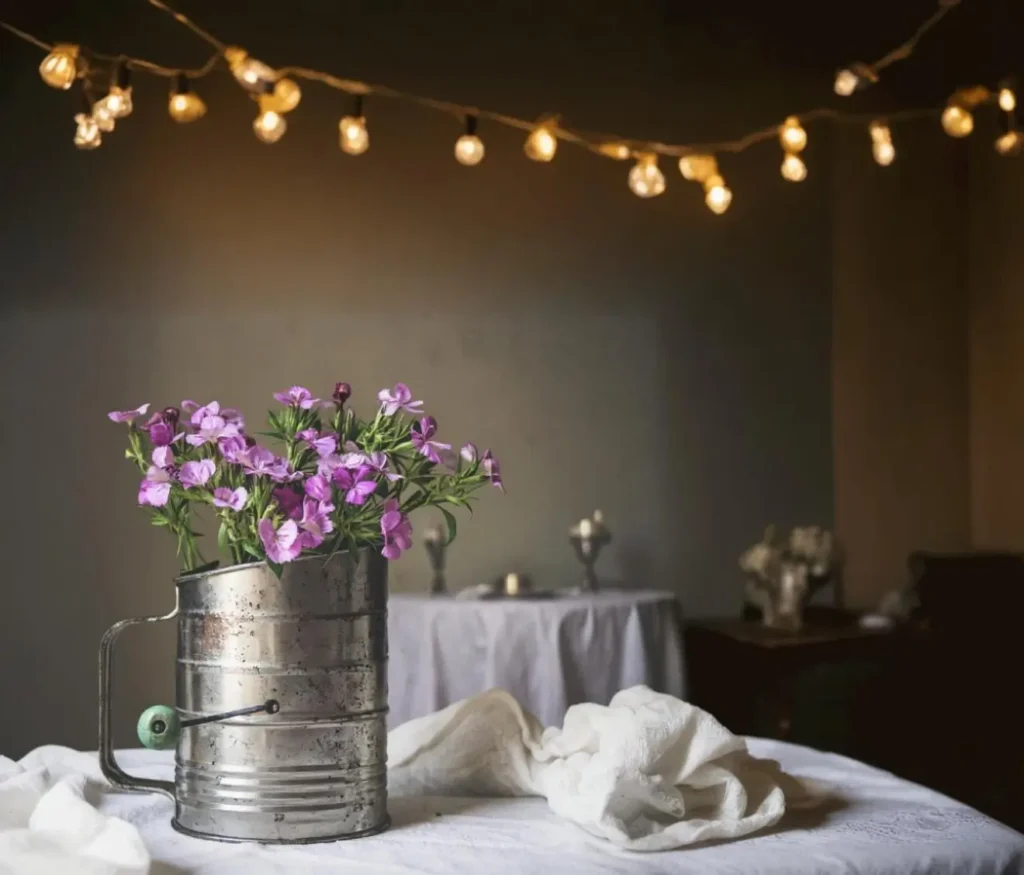 decoración de bodas vintage - arreglos florales