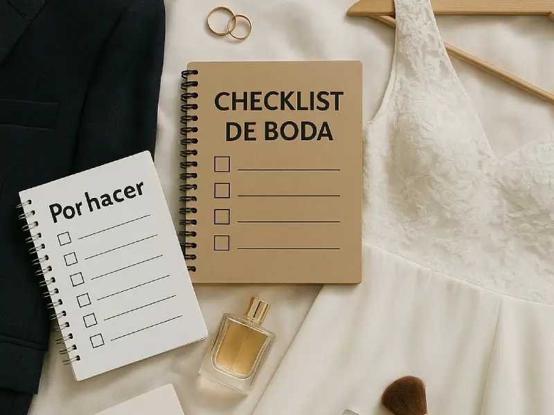 qué hacer antes de la boda